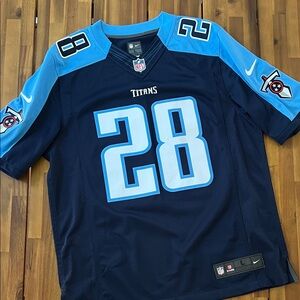 Nike Titans Jersey 28 Chris Johnson